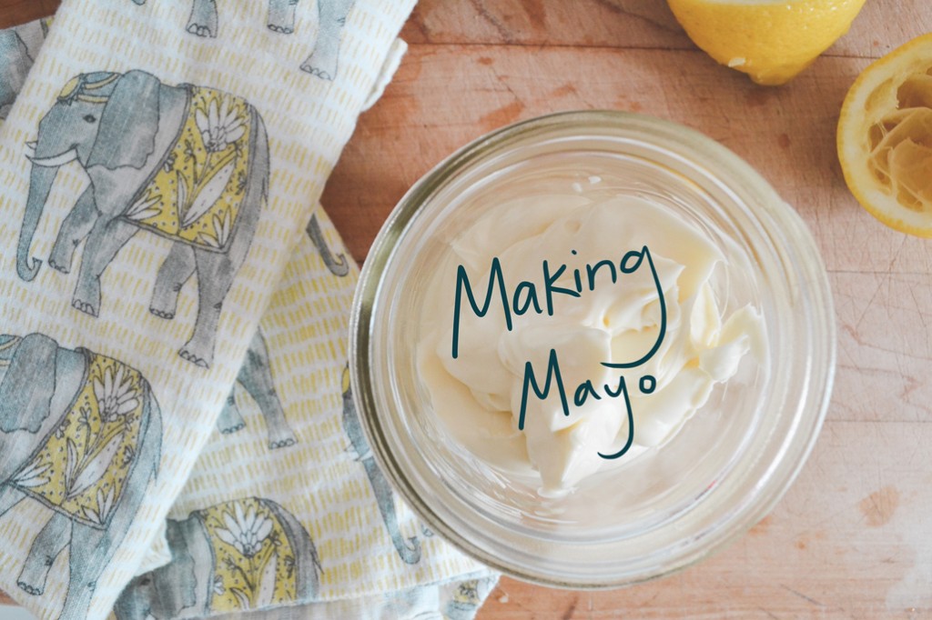making-mayo!